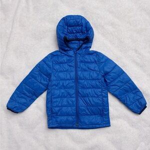 Baby Gap Blue Hooded Puffer Jacket